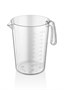 Кувшин мерный 5 л. без крышки, п/п прозрачн.  GP /1/12/ 77193