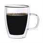 Набор кружек 2шт*270 мл, термостойкое стекло, двойные стенки, P.L. 81223942 - фото 41838000