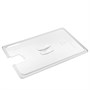 Крышка для гастроем. 1/1 поликарб.прозрач. (-40/+99С) универсальная с отверстием для ложки GP /1/12/ 79209