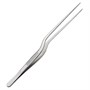 Щипцы (пинцет) 20 см. изогнутые, нерж. MGsteel /1/100/ 70416