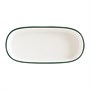 Блюдо овальное 240*140 мм. Линеа Зеленый, форма Гурмэ Bonna /1/12/828/ 77853