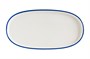 Блюдо овальное 210*100 мм. Линеа Синий, форма Хюгге Bonna /1/12/1116/ 77240