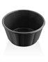 Соусник 130 мл. d=85 мм. h=45 мм. круглый, поликарбонат, черный GP /1/250/ 76877