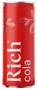 Кола "Рич",жестяная банка,0,33л.( упаковка 12 шт) 81222804