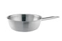 Сотейник  1,75 л. нерж. d=20 см. h=7,5 см. конический б/кр (индукция) Мастер Pinti /1/ 77747