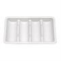 Подставка для столовых приборов 4 отделения,  пластик, P.L. Proff Cuisine 92001001