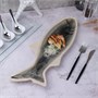 Блюдо "Рыба" 47*15*3,5 см,керамика "Frutti di Mare" P.L. 81222022