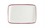 Блюдо прямоуг. 230*160 мм. Линеа Бургундия, форма Мув  Bonna/1/12/1260/ 78061