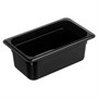 Гастроемкость 1/4 h=100 мм. 265*162 мм. 2,3 л. поликарб. черная GP /1/ 79773