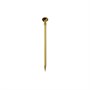 Пика коктейльная The Bars "Гвоздь" золотая, пластик, 100 шт 81250360
