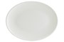 Блюдо овальное 360*280 мм. Белый Луп узкая полоска Bonna /1/6/348/ 63118