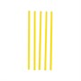 Трубочки для коктейля без изгиба желтые, 24 см, d 6 мм, 250 шт 81006410
