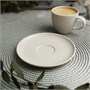 Блюдце д/кофейной чашки d=12,5 cм,фарфор "NOBLE" серия "Fine Plus-Light Grey" 81229600