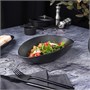 Блюдо для подачи  Black Raw Stellar 25*16*6,4 см, P.L. Proff Cuisine 81223460