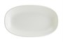 Блюдо овальное 340*190 мм. Белый Луп узкая полоска Bonna /1/12/534/ 63111