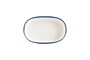Блюдо овальное 100*65 мм. Линеа Синий, форма Хюгге Bonna /1/12/5856/ 78019
