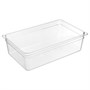 Гастроемкость 1/1 h=150 мм. 530*325 мм. 19,1 л. поликарб. прозрачная GP /1/ 79716