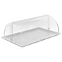 Крышка для гастроем.,подносов,корзин Roll-Top 1/1 53*32,5 см. h=18,5 см. поликарбонат, прозрачная GP/1/6/ 76827