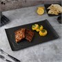 Блюдо прямоугольное d=33,5*20.5см,серия "Black Raw Wood"  P.L. - ProffCuisine 81229871