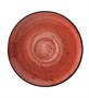 Блюдце d=120 мм. Гурмэ красная, форма Гурмэ Bonna /1/6/3648/ 70297