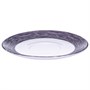 Блюдце d=140 мм. сиреневый край Браш (чашка 53497) /1/6/48/ 53498