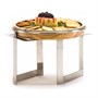 Стойка металлическая для выкладки + блюдо из бука,32*32*23 см,  P.L.--Hotelware 81240970