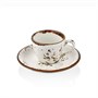 Кофейная пара "Elegance" 75мл. фарфор By Bone 81229224