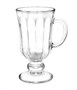 Бокал Айриш Кофе (Irish Coffee) 200 мл. d=76 мм. h=142 мм. Глинтвейн с гранями /12/720/ 36703