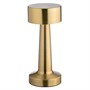 Лампа настольная d=9 см. h=21,5 см. 3 цвета, сенсорная регулировка яркости, нерж., золотая LED SIMPLE II MGline /1/20/ 79977