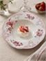 Тарелка мелкая d 21 см h 2 см, фарфор, Red Rose CDF GR02 red rose