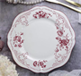Тарелка мелкая d 28,5 см h 2,7 см, фарфор, Red Rose CDF GR04 red rose