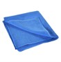 Салфетки для протирки 40х40 см микрофибра синяя [SMK 300 40*40] 8966/2