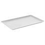 Поднос для подачи 41*26 см. поликарбонат, белый б/крышки (крышка 76835) GP /1/24/ 76860