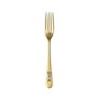 Вилка закусочная 19см, Epsilon matt gold 24k flower, Narin [12] 202455