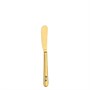 Нож для масла 18см, Epsilon matt gold 24k flower, Narin [12] 202468