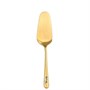 Лопатка для торта 25см, Epsilon matt gold 24k flower, Narin [12] 202478