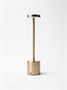 Лампа настольная d=8 см. h=34 см. 3 цвета, сенсорная регулировка яркости, алюм., золотая LED METAL MGline /1/20/ 75055