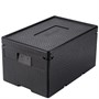 Термоконтейнер  48 л. 600*400*335 мм. для гастроем. h=200 мм. (-40°C до +110°C), плотность 60кг/м3, п/п MGprof /1/2/ 77607