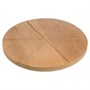 Доска для подачи пиццы d=450*22 мм. на 6 сегментов, бук /1/ 66203
