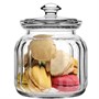Банка для сыпучих прод.  900 мл. d=102 мм. h=152 мм. со стекл. крышкой Вива /1/6/324/ 71074