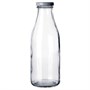 Бутылка прозрачная с крышкой 1 л, стекло, P.L. Proff Cuisine 81200147