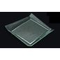 Блюдо для подачи квадратное 250*250 мм. стекло 3D /1/10/ 50039