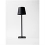 Лампа настольная d=11 см. h=38 см. 3 цвета, сенсорная регулировка яркости, нерж., черная LED POST-MODERN MGline /1/20/ 75049