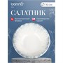 Салатник d=160 мм. 400 мл. h=53 мм. Ирис Серый (тарелка подст.69104), форма Гурмэ Bonna /1/12/1128/ 69102