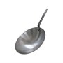 Сковорода Wok d=35,5 см. h=9 см. белая сталь (индукция) Сarbone plus De Buyer /1/3/ 35092