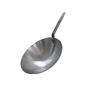 Сковорода Wok d=35,5 см. h=9 см. белая сталь (индукция) Сarbone plus De Buyer /1/3/ 35092