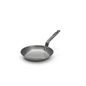 Сковорода d=24 см. h=4 см. 1,4 л. белая сталь (индукция) Carbone Steel De Buyer (5110.24) /1/3/ 30696