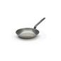 Сковорода d=26 см. h=4,5 см. 1,8 л. белая сталь (индукция) Carbone Steel De Buyer (5110.26) /1/3/ 30697