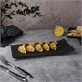 Блюдо прямоугольное 29,5*14,5*2,5 см, серия "Black Raw Wood"  P.L. - ProffCuisine 81229860