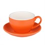 Кофейно-чайная пара Barista (Бариста) 250 мл,оранжевый-матовый цвет, P.L. 81280273